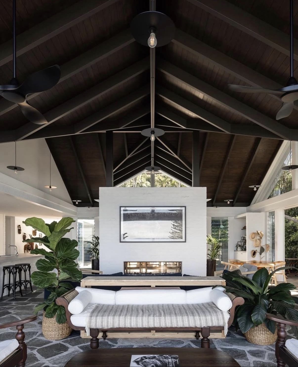 Enclosed Gas Fireplace