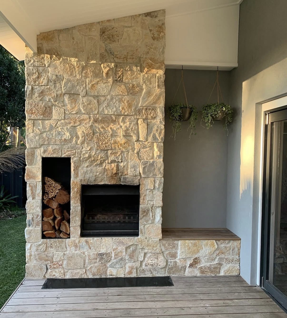 Outdoor Fireplace